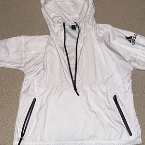 Adidas pullover windbreaker/rain jacket